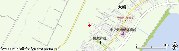 石川県かほく市大崎（ニ）周辺の地図