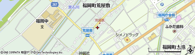 富山県高岡市福岡町荒屋敷122周辺の地図