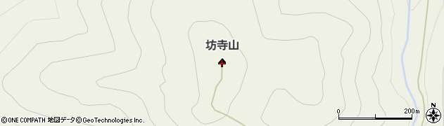坊寺山周辺の地図
