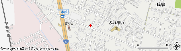 栃木県さくら市氏家3269-41周辺の地図