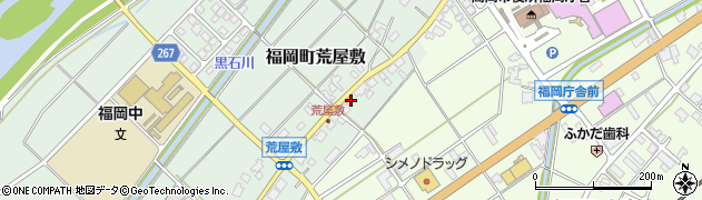 富山県高岡市福岡町荒屋敷117周辺の地図