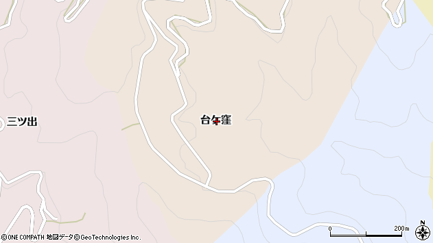 〒381-0071 長野県長野市台ケ窪の地図