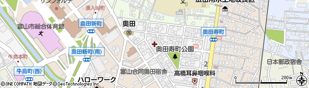 富山県富山市奥田寿町9周辺の地図