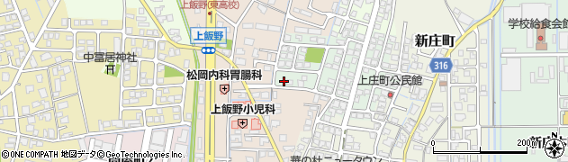 富山県富山市上庄町21周辺の地図