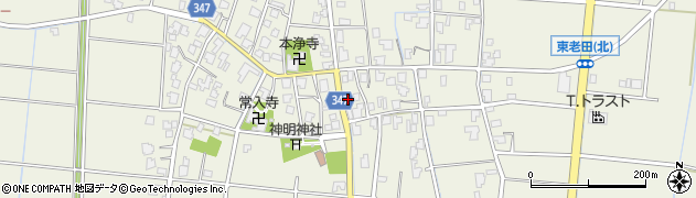 富山県富山市東老田636周辺の地図