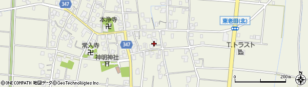 富山県富山市東老田620周辺の地図
