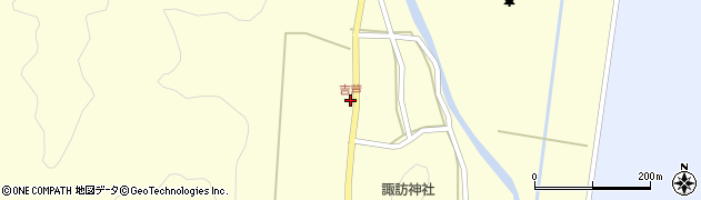 吉芦周辺の地図