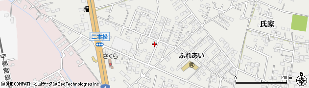 栃木県さくら市氏家3269-51周辺の地図