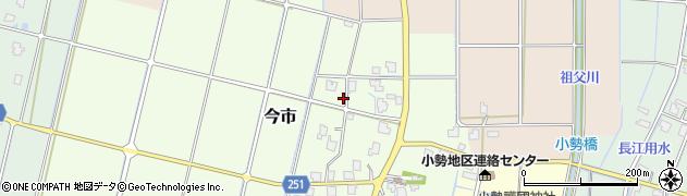 富山県高岡市今市周辺の地図