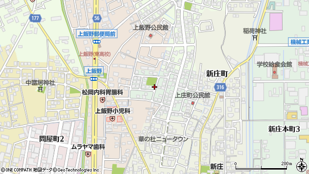 〒930-0826 富山県富山市上庄町の地図