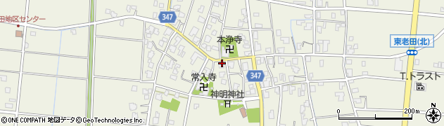 富山県富山市東老田791周辺の地図