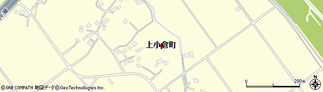 栃木県宇都宮市上小倉町周辺の地図