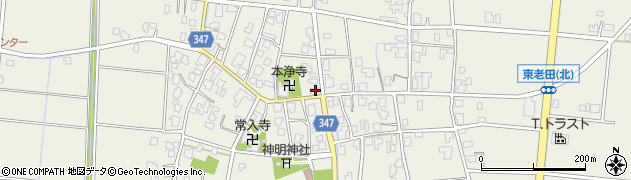 富山県富山市東老田276周辺の地図