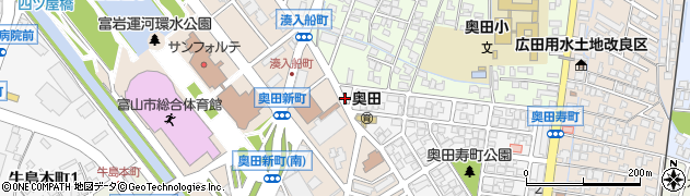 富山県富山市奥田寿町1周辺の地図
