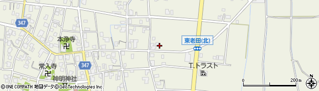 富山県富山市東老田328周辺の地図