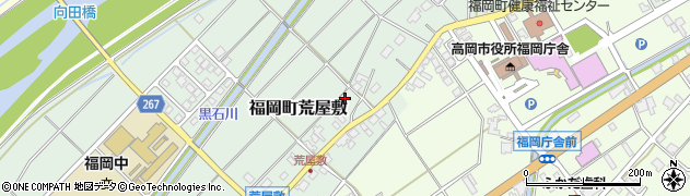 富山県高岡市福岡町荒屋敷202周辺の地図