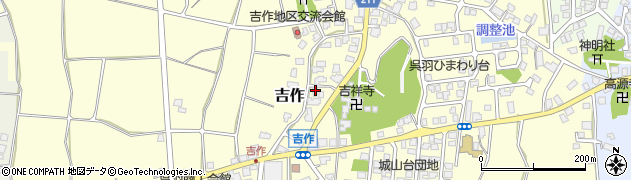 富山県富山市吉作1103周辺の地図
