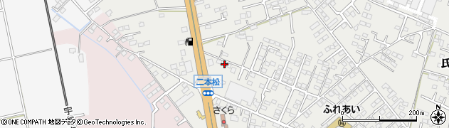 栃木県さくら市氏家3270-72周辺の地図