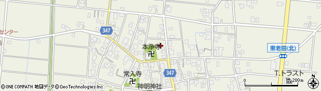 富山県富山市東老田278周辺の地図