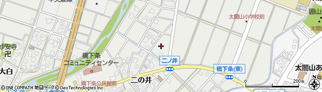 富山県射水市橋下条（二の井）周辺の地図