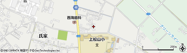 栃木県さくら市氏家3495-74周辺の地図