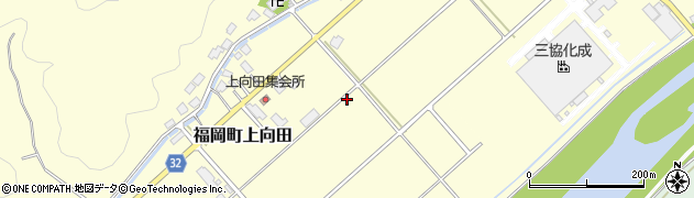 富山県高岡市福岡町上向田周辺の地図