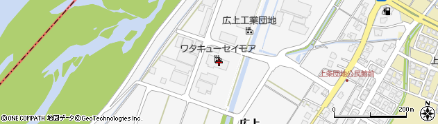 ワタキューセイモア株式会社　北陸営業所周辺の地図