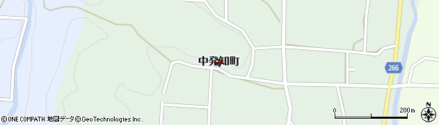 群馬県沼田市中発知町周辺の地図