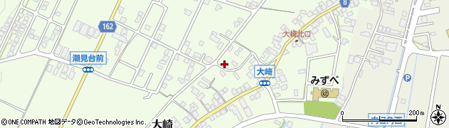 石川県かほく市大崎北80周辺の地図