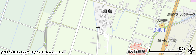 富山県高岡市柳島周辺の地図