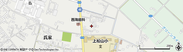 栃木県さくら市氏家3495周辺の地図