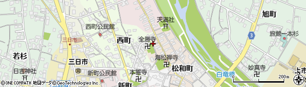 富山県中新川郡上市町栄町10周辺の地図