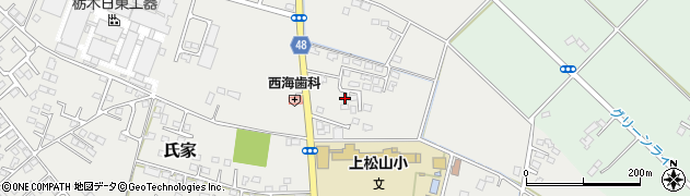 栃木県さくら市氏家3495-78周辺の地図