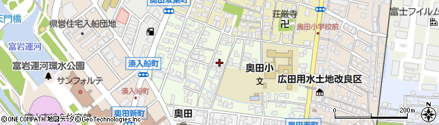 富山県富山市奥田双葉町6周辺の地図