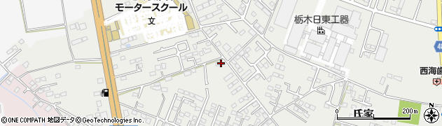 栃木県さくら市氏家3450-24周辺の地図
