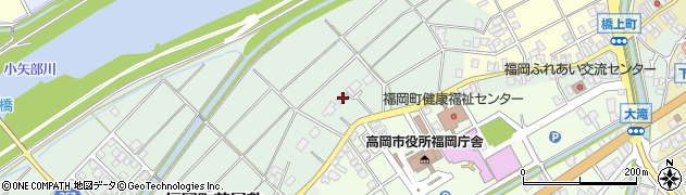富山県高岡市福岡町荒屋敷88周辺の地図