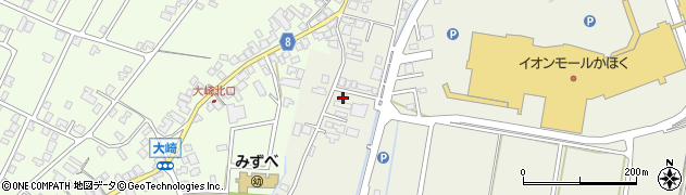 石川県かほく市内日角ヲ26周辺の地図