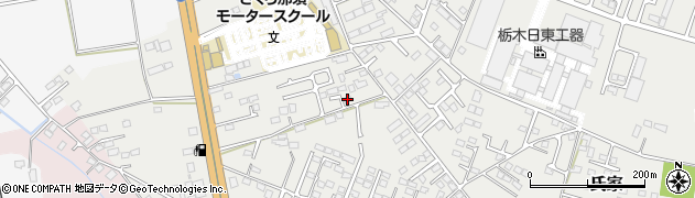 栃木県さくら市氏家3450-106周辺の地図