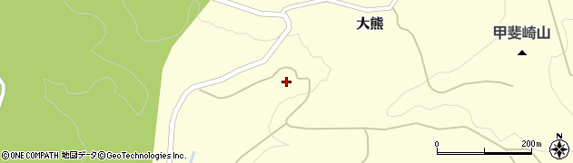 石川県津幡町（河北郡）大熊（ル）周辺の地図