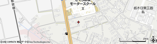栃木県さくら市氏家3450-98周辺の地図