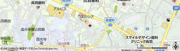 富山県富山市茶屋町614周辺の地図