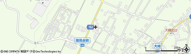 石川県かほく市大崎北167周辺の地図