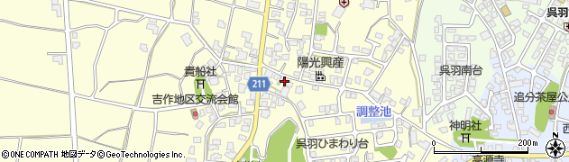 富山県富山市吉作612周辺の地図