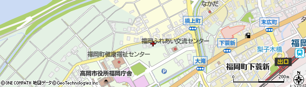 富山県高岡市福岡町荒屋敷651周辺の地図