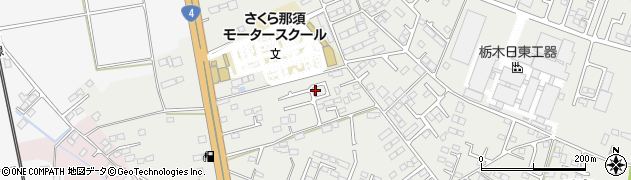 栃木県さくら市氏家3450-169周辺の地図