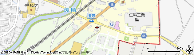株式会社高見澤　石油事業部セルフカーケアステーション豊野周辺の地図