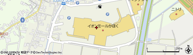 イオンモールかほく　１Ｆ柿安口福堂周辺の地図