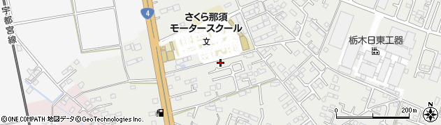 栃木県さくら市氏家3450-158周辺の地図