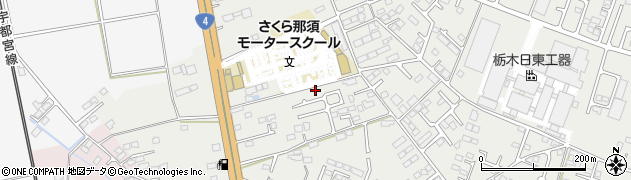 栃木県さくら市氏家3450-159周辺の地図
