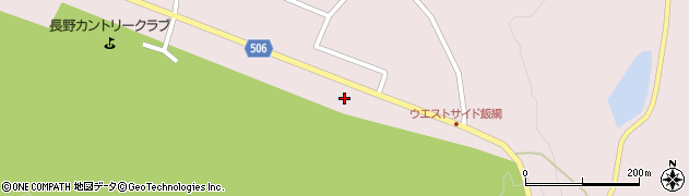 戸隠高原浅川線周辺の地図